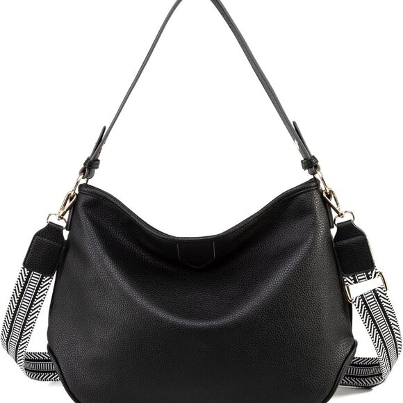Handbags - Medium Hobo Bags for Women Purses and Handbags Classic Top Handle Shoulder Satch